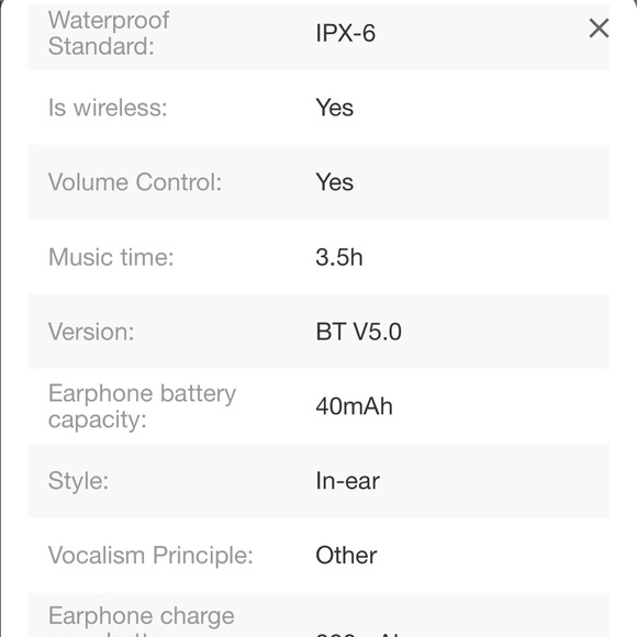 BNWT Wireless earbuds, AirPods, Bluetooth earbuds - Picture 6 of 8
